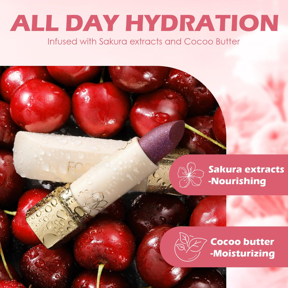 FOCALLURE sakura extract and cocoa butter nourish lips