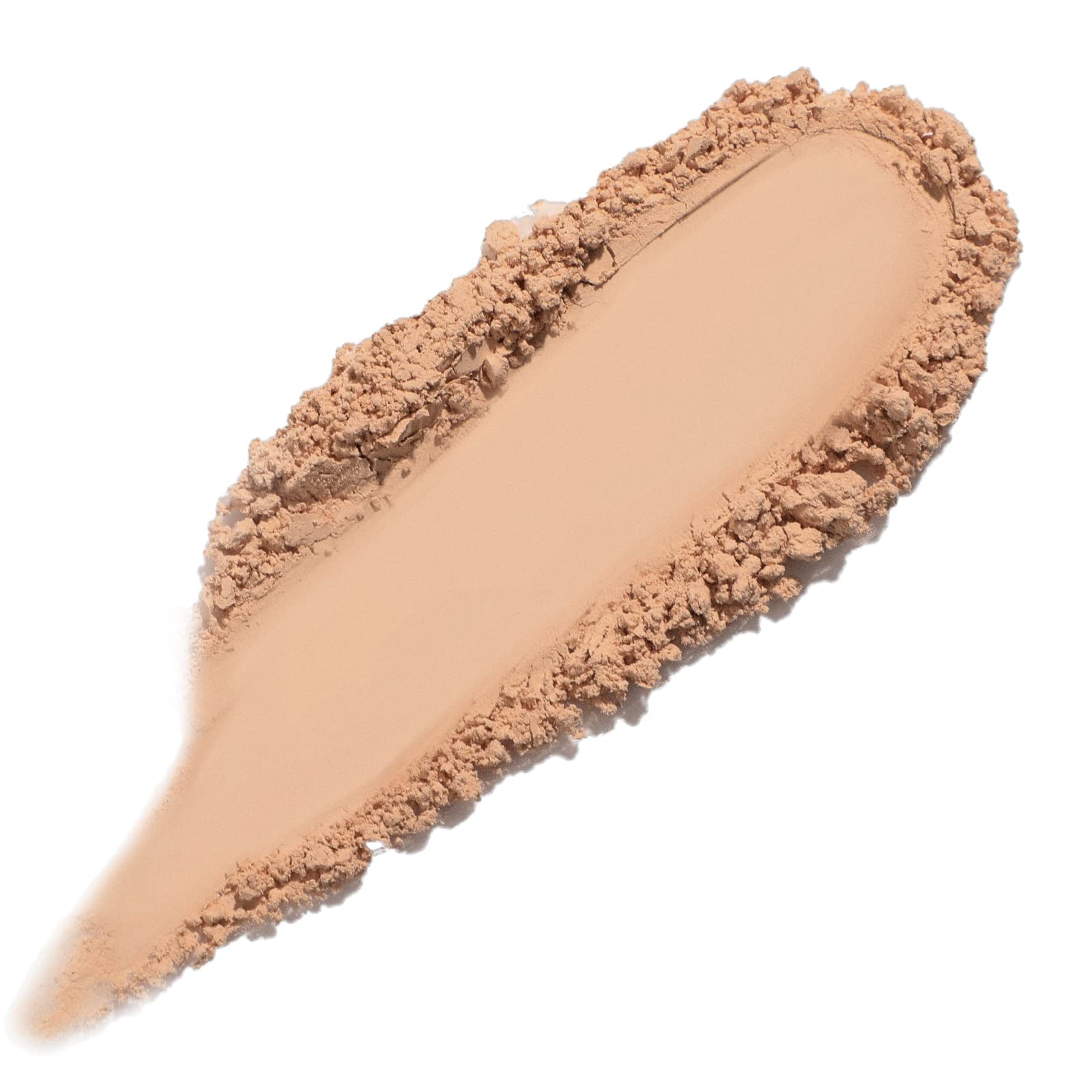 FOCALLURE pressed powder close-up shows silky texture reducing visible pores.