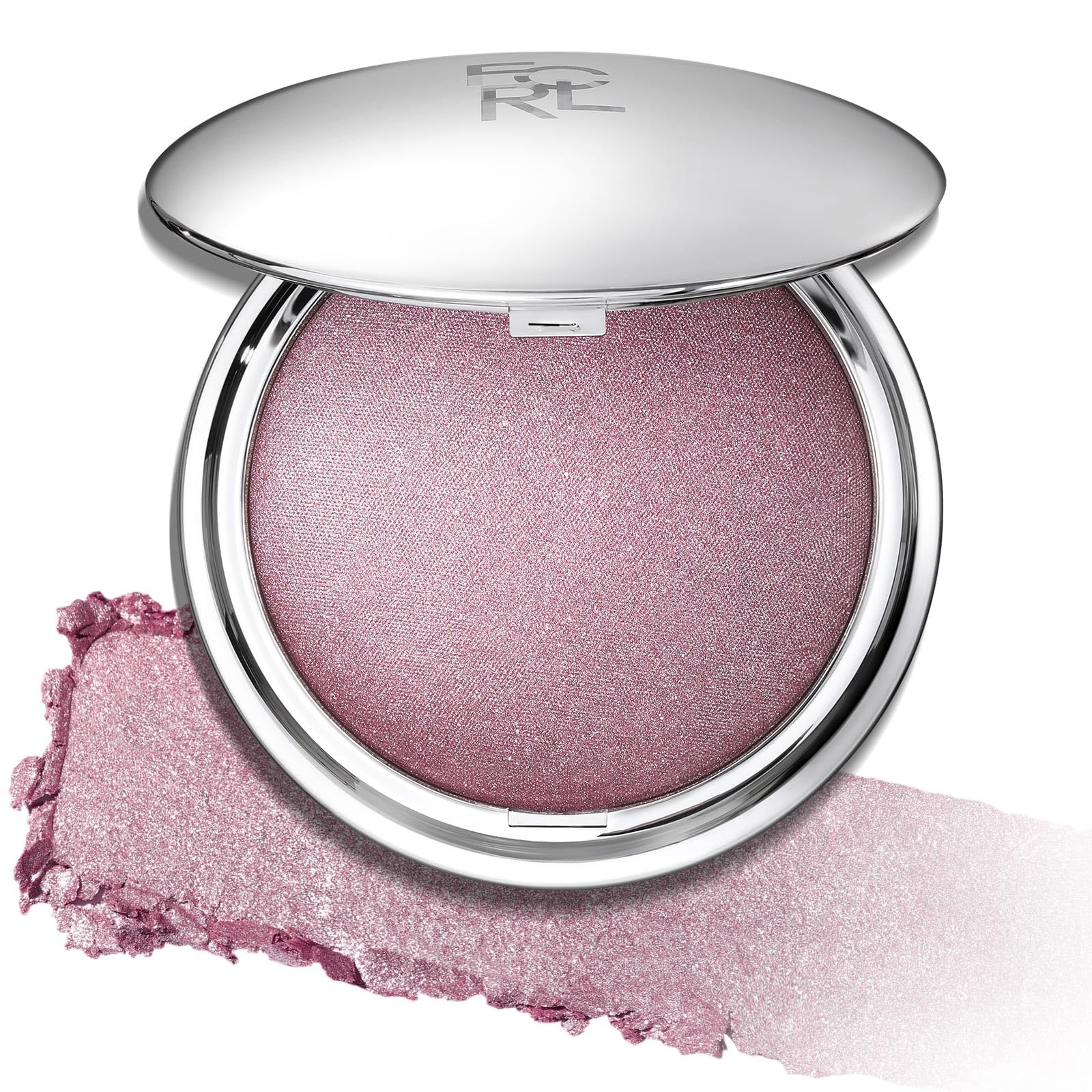 FOCALLURE Shimmer Highlighter Pinkish Galaxy bottle delivers lightweight glow for face and body