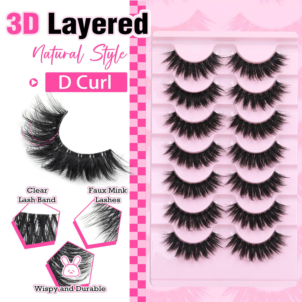 Focipeysa 8D wispy lashes closeup highlights natural volume for easy everyday glam.
