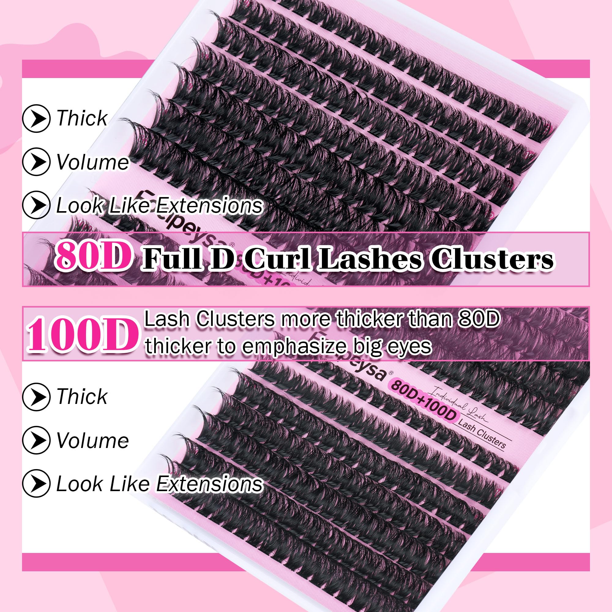 Focipeysa eyelash applicator tweezers ensure precise, beginner-friendly placement.