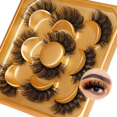Focipeysa fluttery eyelashes close-up showing soft fibers for natural-looking volume.