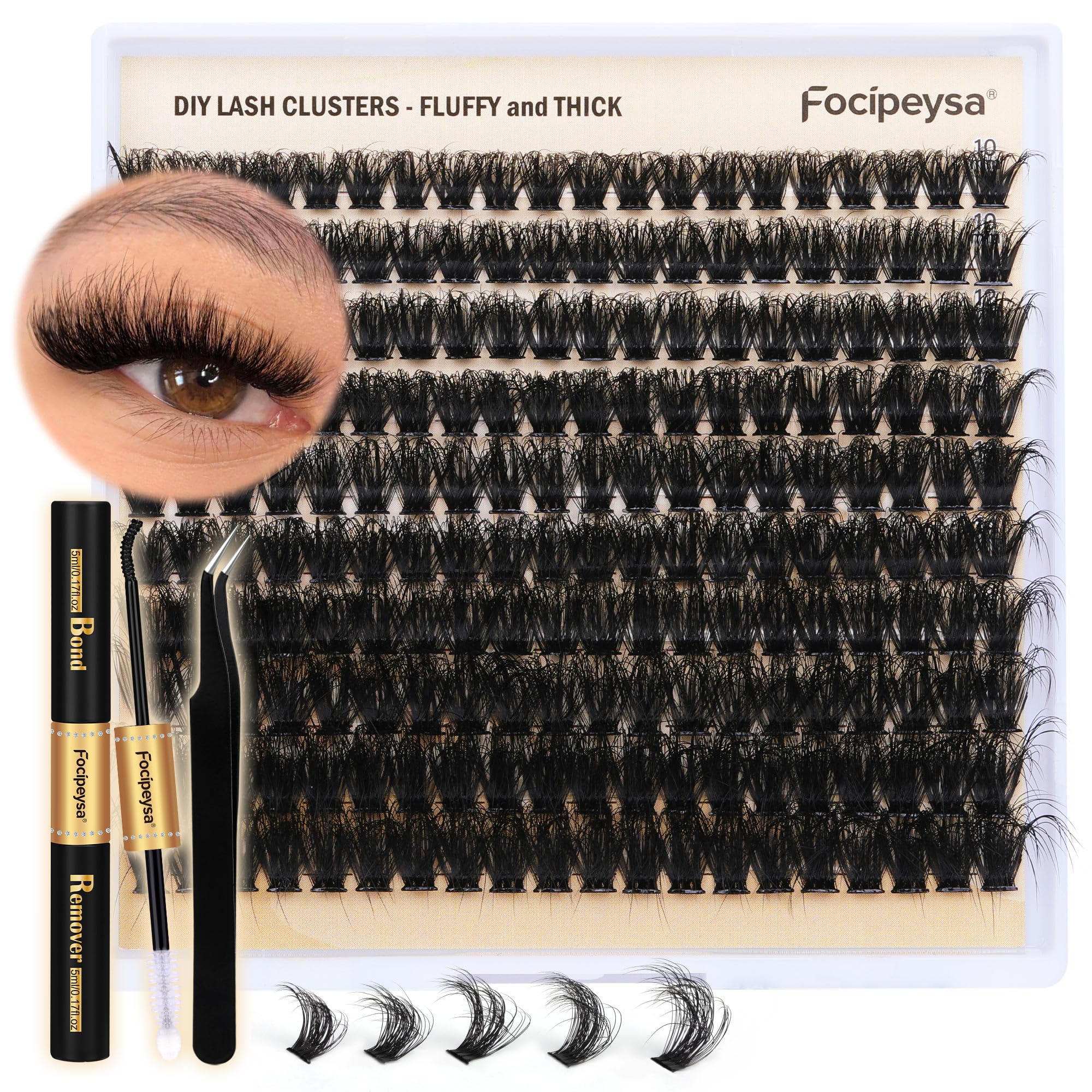 Focipeysa home lash kit ideal for holidays and events.