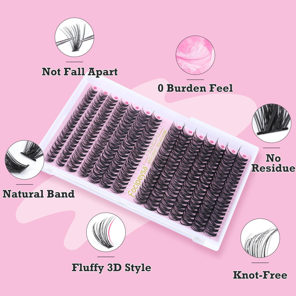 Focipeysa lash applicator tweezers offering precise placement for beginners.