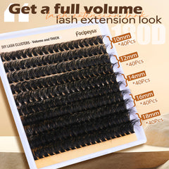 Focipeysa lash bond and remover for gentle, long-lasting wear.