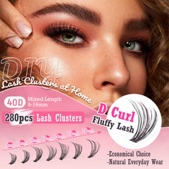 Focipeysa lash bond and seal bottles highlight strong, long-lasting hold.