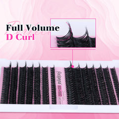 Focipeysa lash clusters 8-16mm offer customizable volume for natural to dramatic looks.