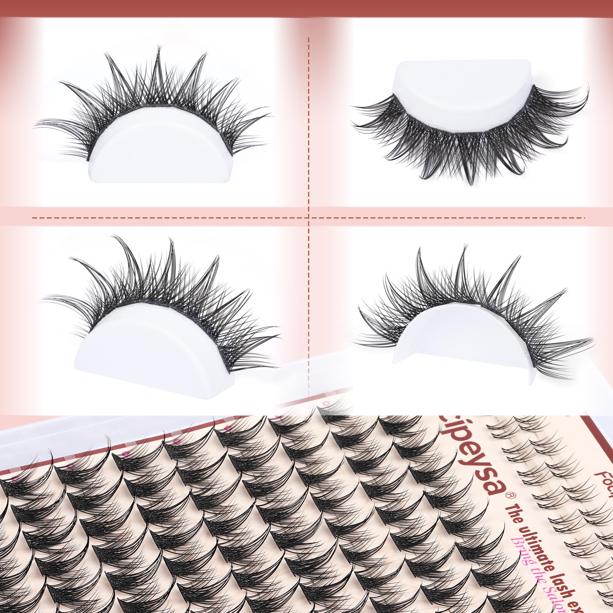 Focipeysa Salon-Effect Band enables quick lash isolation with a salon-like finish.