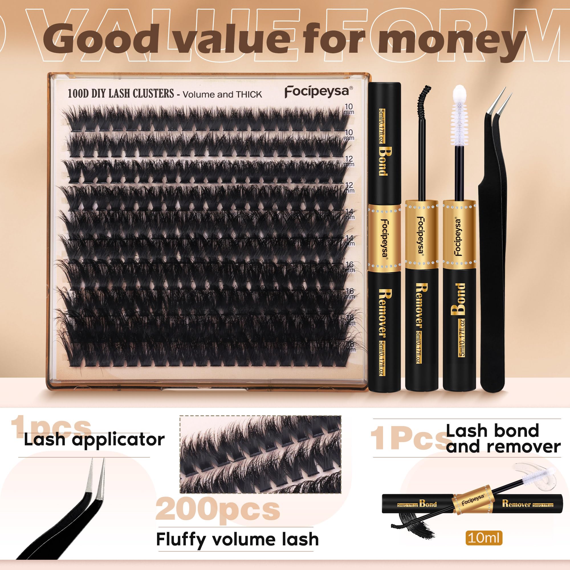 Focipeysa at-home use setup supports easy DIY lash experimentation