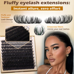 Focipeysa lash bond and remover set enables clean removal