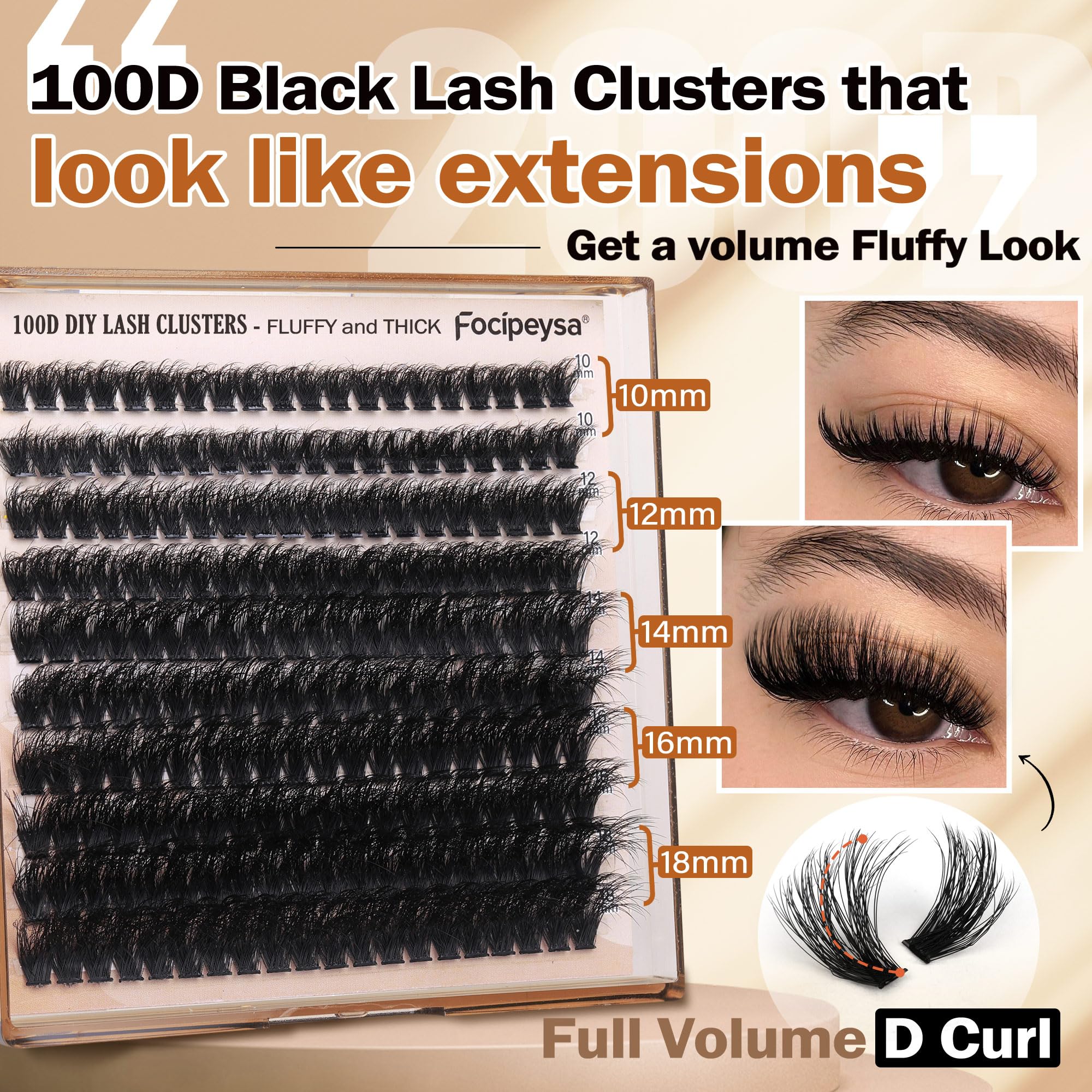 Focipeysa lash applicator tweezers provide precise placement
