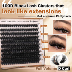 Focipeysa lash applicator tweezers provide precise placement