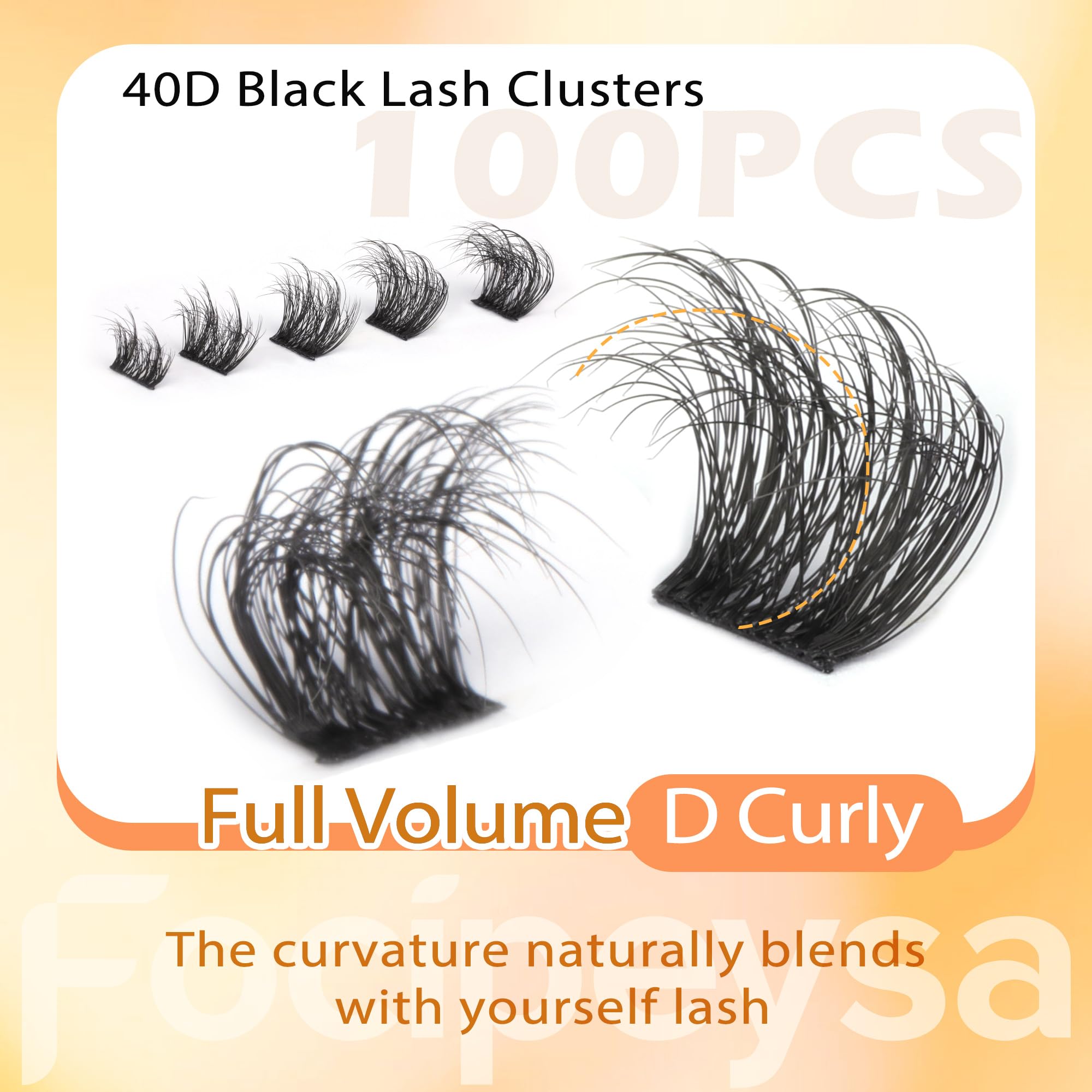 Mixed 10-18mm lashes enable customizable full or natural looks.