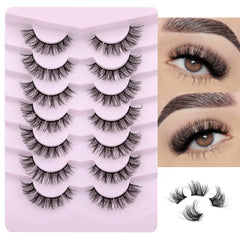 Focipeysa vegan cotton-band lashes for comfortable all-day wear.