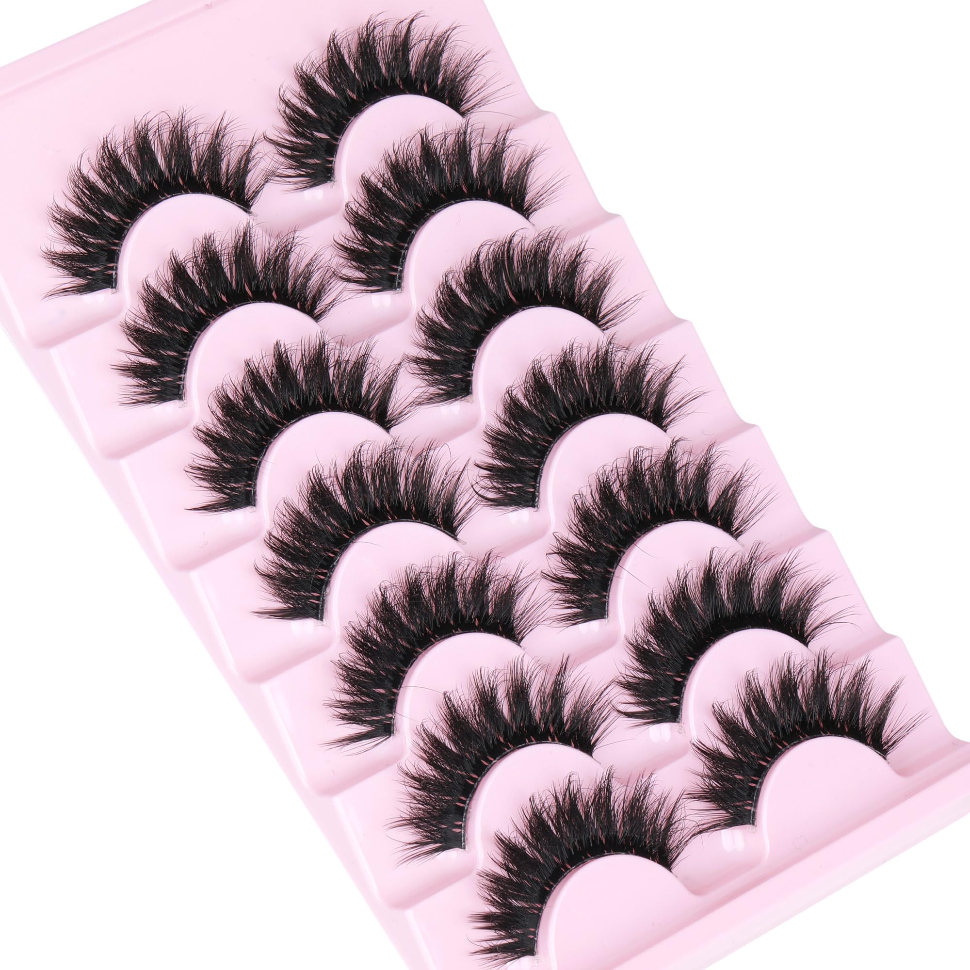 Focipeysa vegan hypoallergenic lashes closeup emphasizes cruelty-free and gentle wear.