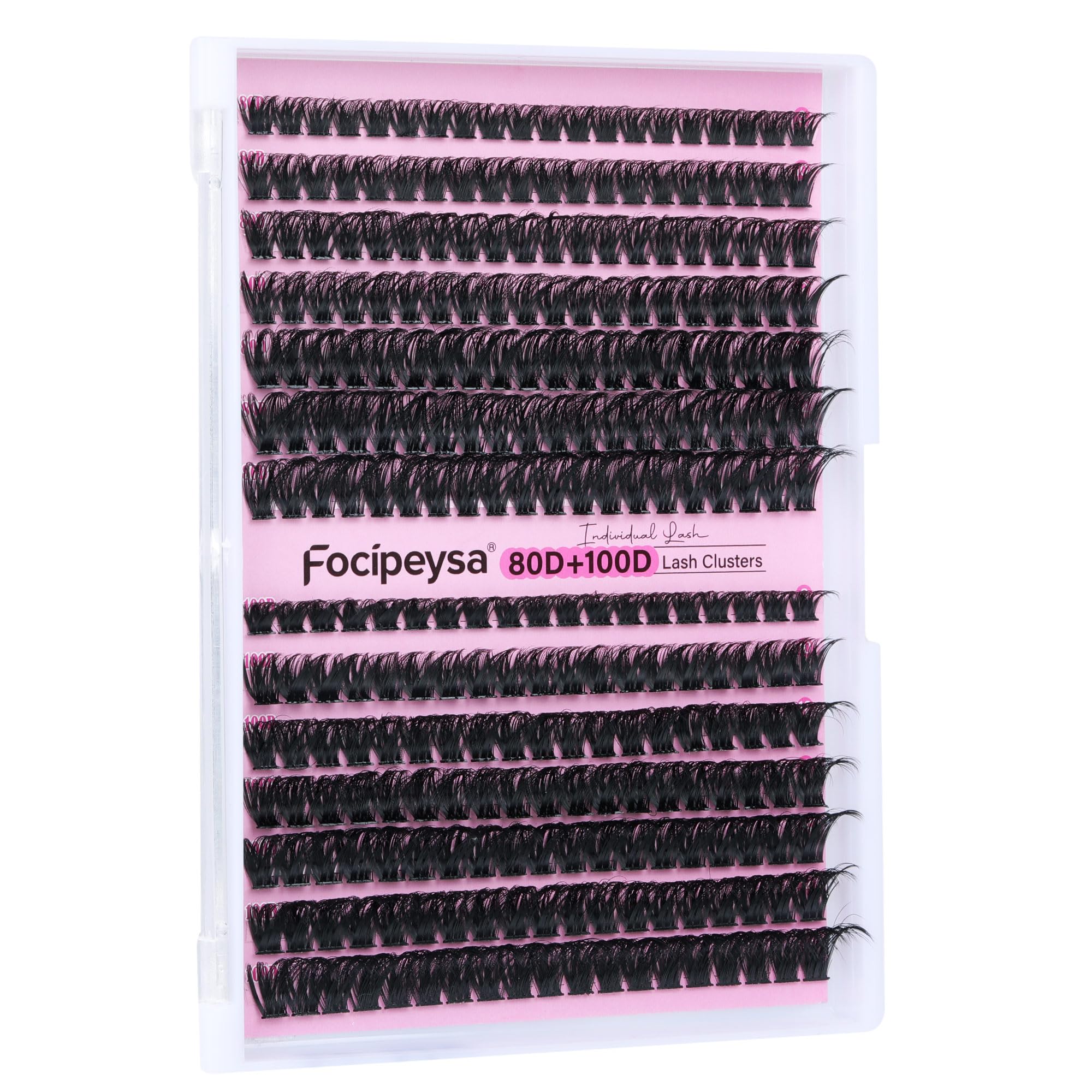 Focipeysa waterproof bond helps lashes stay secure during workouts.