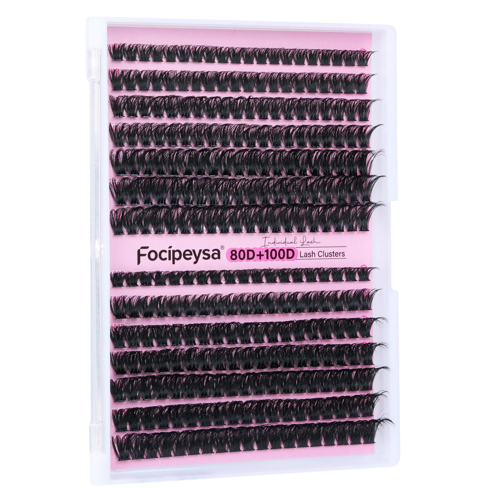 Focipeysa waterproof bond helps lashes stay secure during workouts.