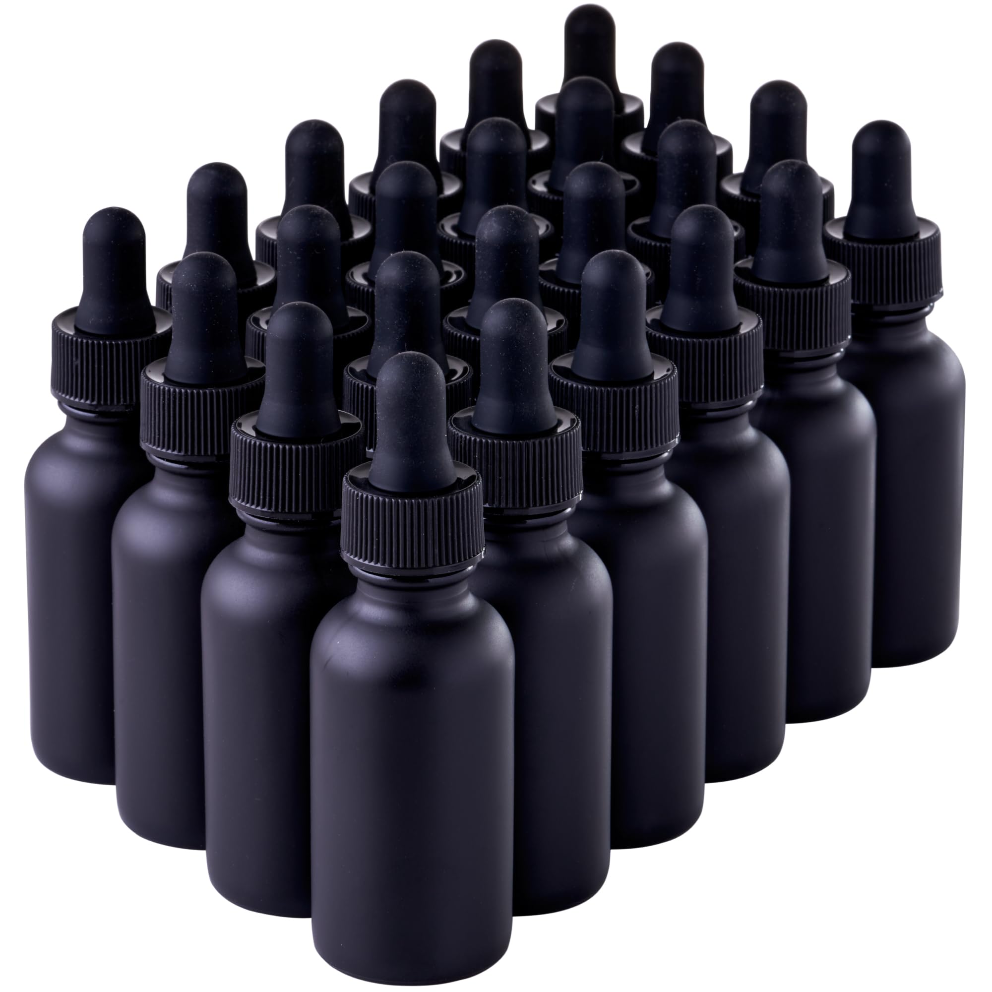 Focus Nutrition reusable glass bottle set reduces waste while enabling precise application.