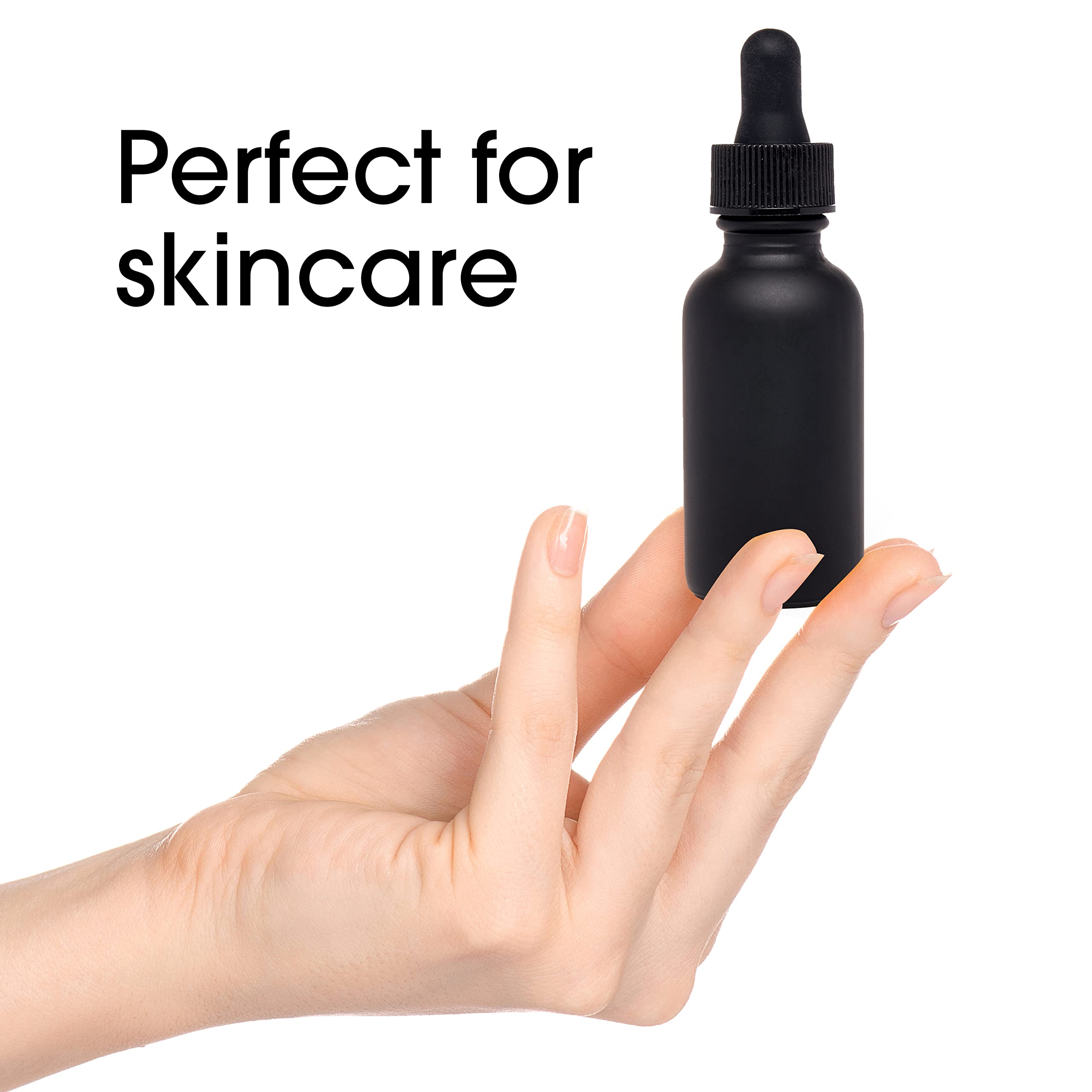 Focus Nutrition sleek frosted matte black finish minimizes light exposure to support freshness.