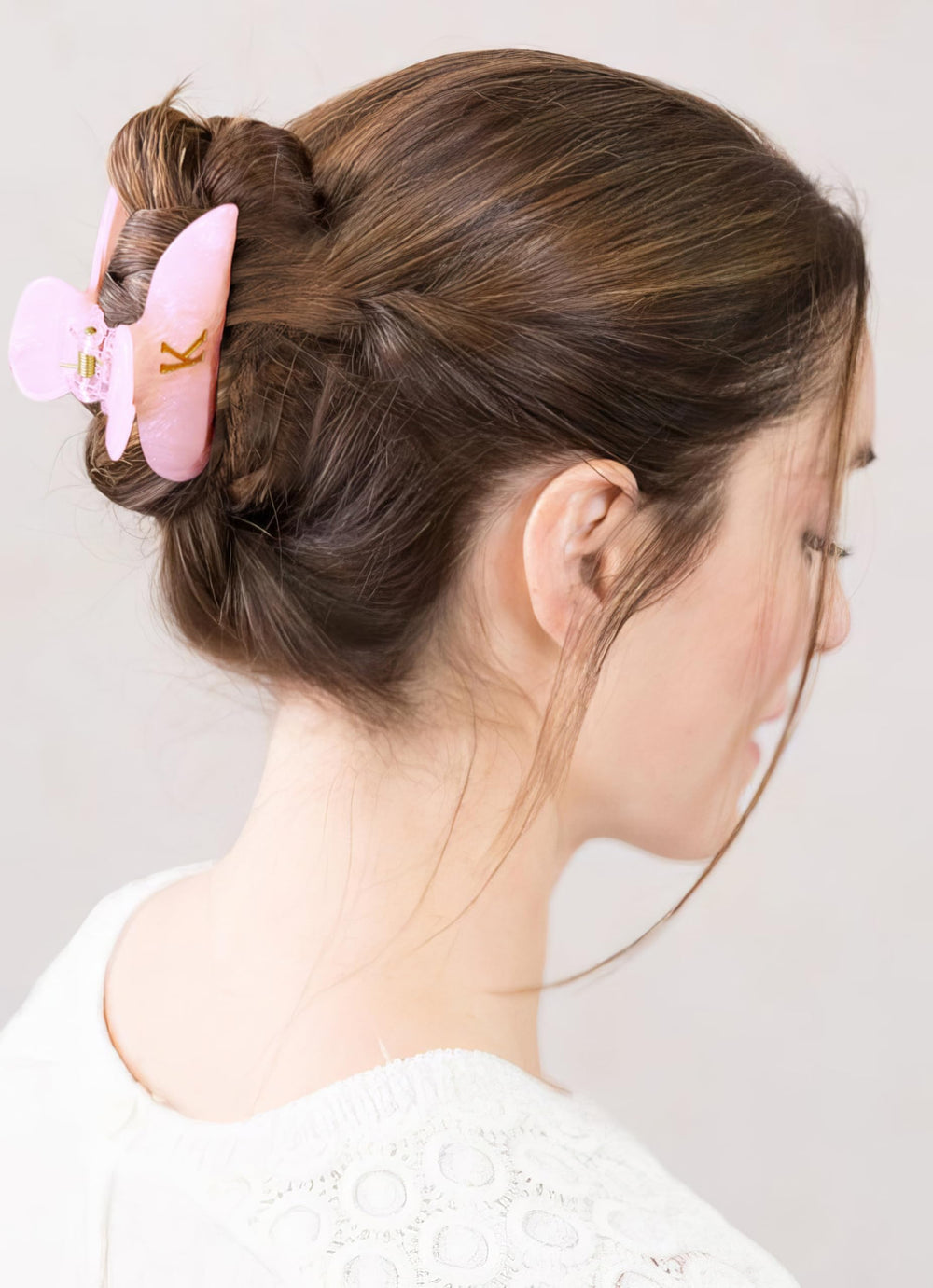 Fohufo fashion glitter claw clip shines for party-ready hairstyles