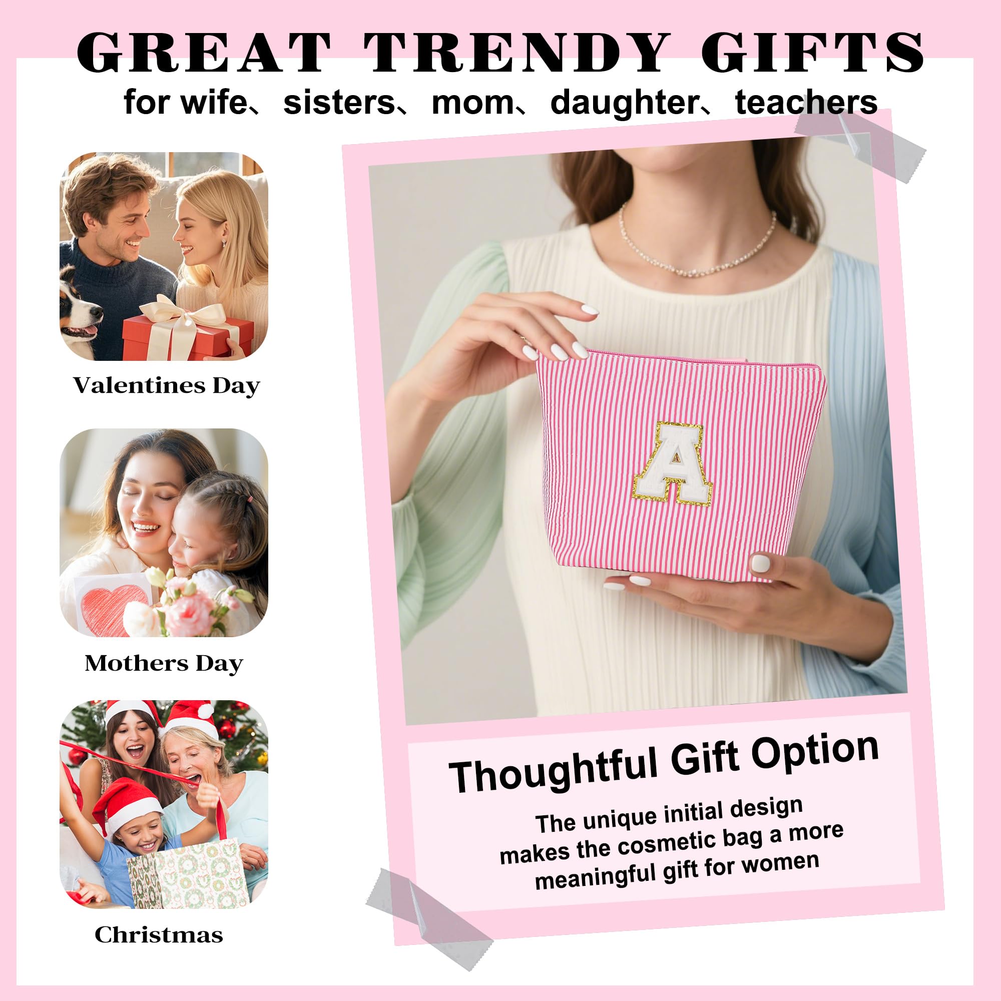 Fohufo personalized initial design gift enhances thoughtful birthday or holiday gifting