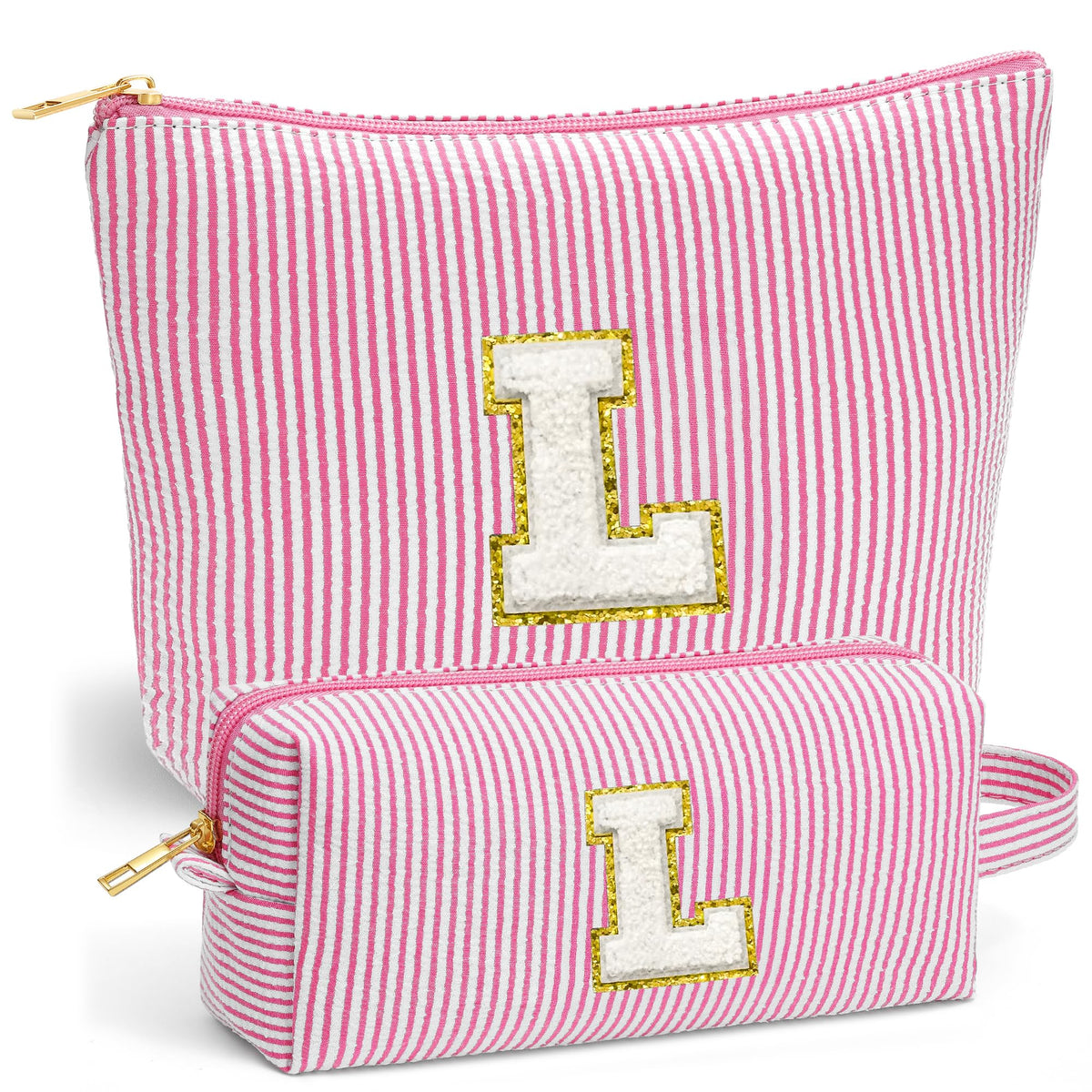 Fohufo travel toiletry bag large compartment keeps cosmetics organized on the go