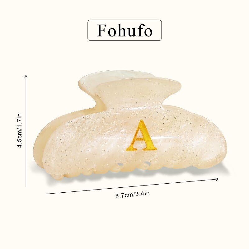Fohufo versatile occasion fashion clip pairs with casual or formal ensembles