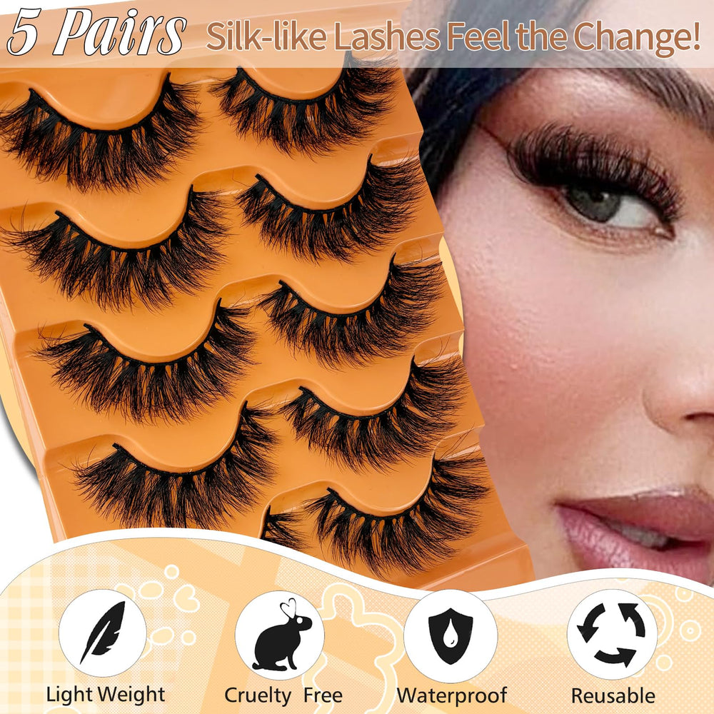 FOINEMYED lashes on eye for wedding or party glam