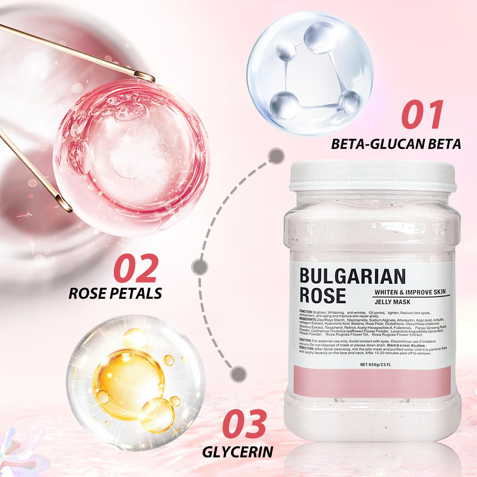 Fokiabin Jelly Mask texture before application suggests smooth, non-drip experience.