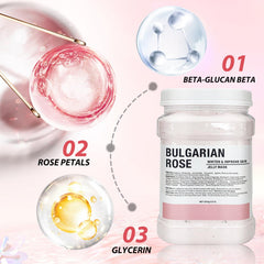 Fokiabin Jelly Mask texture before application suggests smooth, non-drip experience.