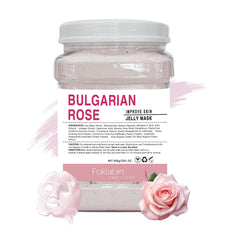 Fokiabin jelly mask jar close-up showing rich texture and hydration potential.