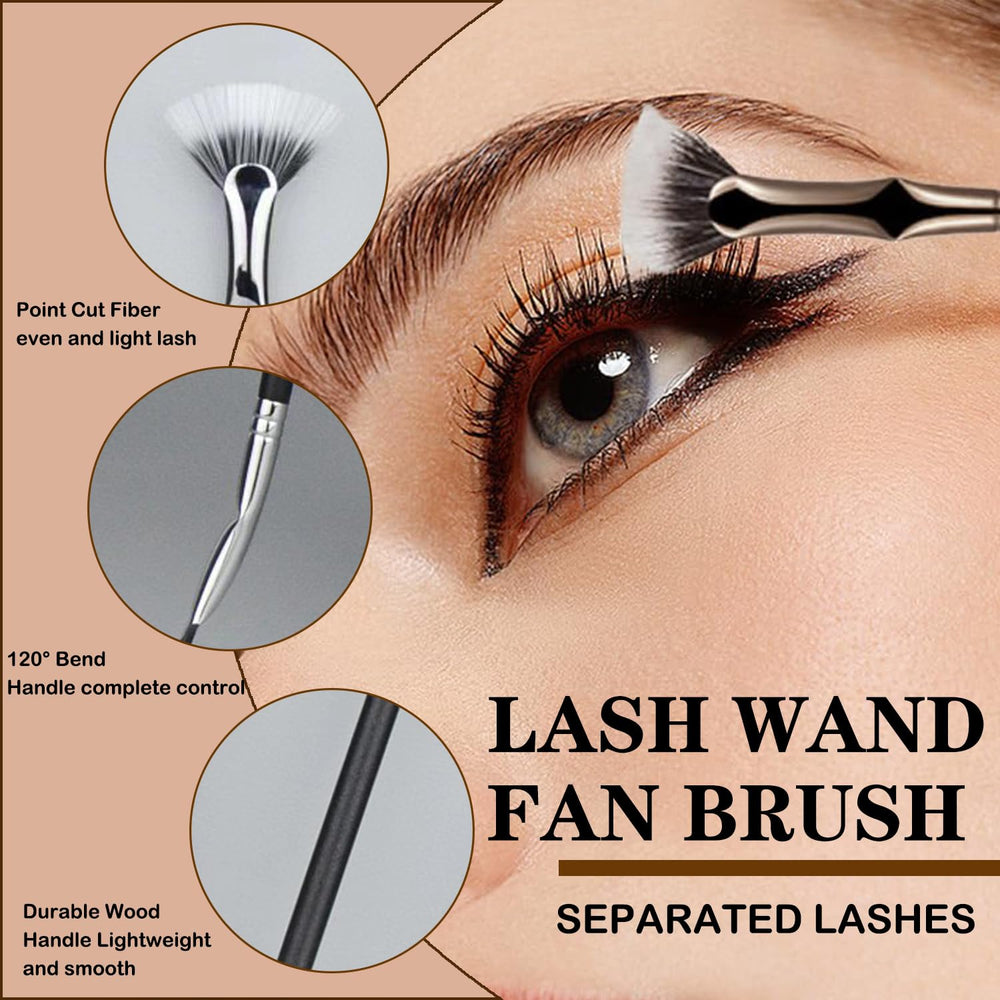 folding-angle-scalloped-lash-brush lash fan shot shows balanced separation