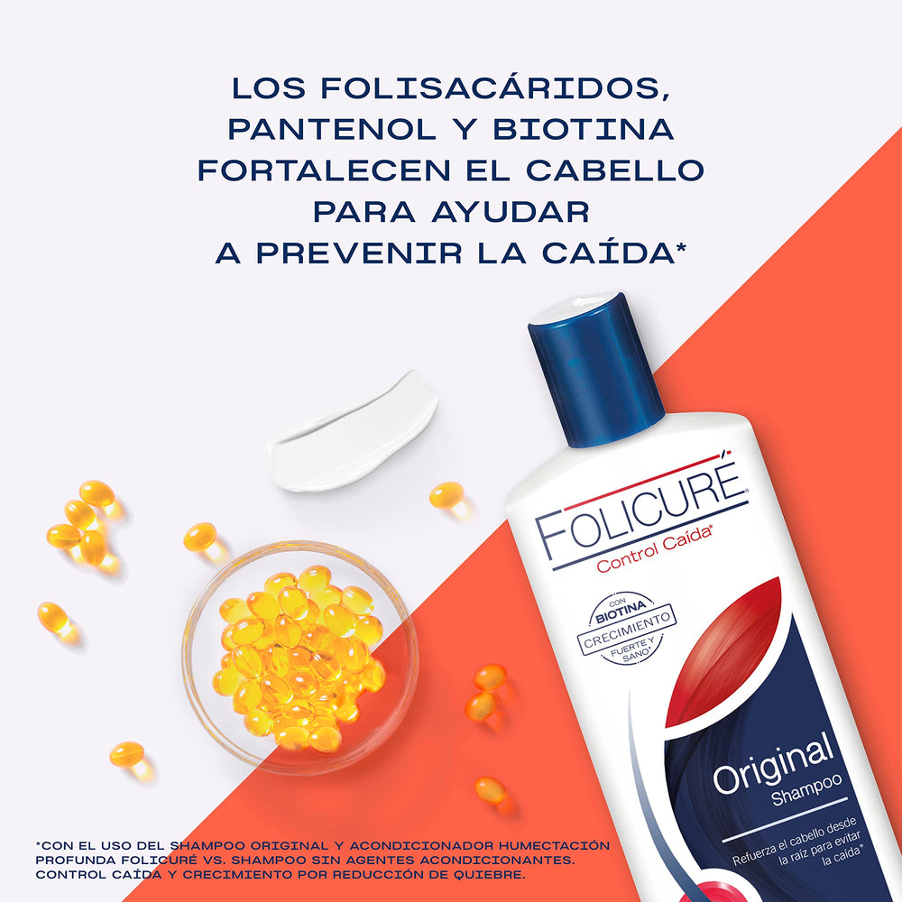 Folicure Shampoo after use revealing smoother, shinier hair