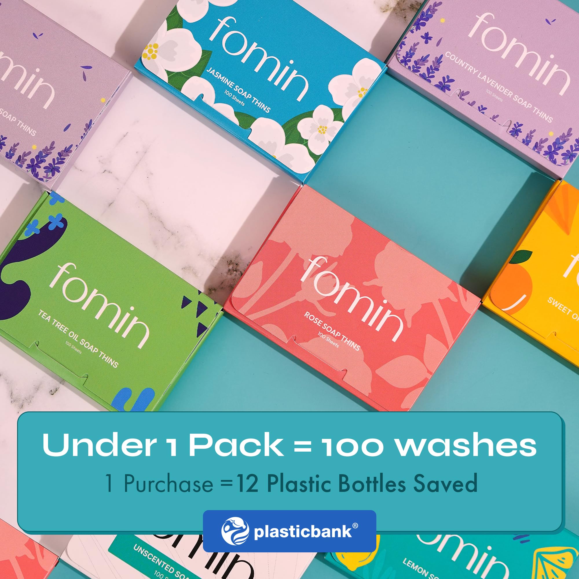 FOMIN camping toiletries highlight portable travel soap sheets for outdoor trips.