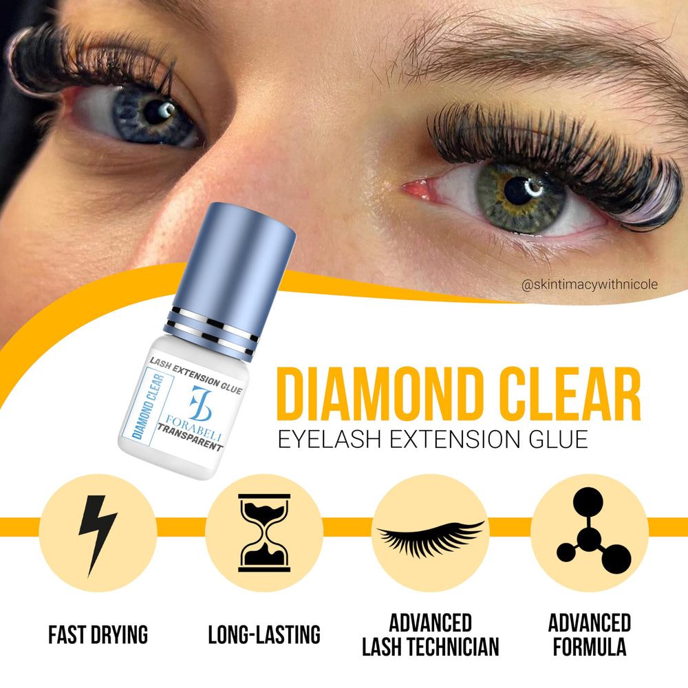 Forabeli Diamond Clear label highlights long-lasting unopened shelf life and post-opening usage guidance