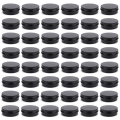 Foraineam 48-pack 2oz round tin with screw lid for travel-ready storage