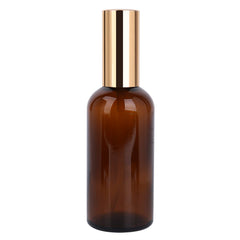 Foraineam amber glass bottle 9-pack with dustproof cap for mess-free storage.