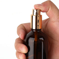 Foraineam 9-pack amber glass bottles packaging keeps contents safe during travel.