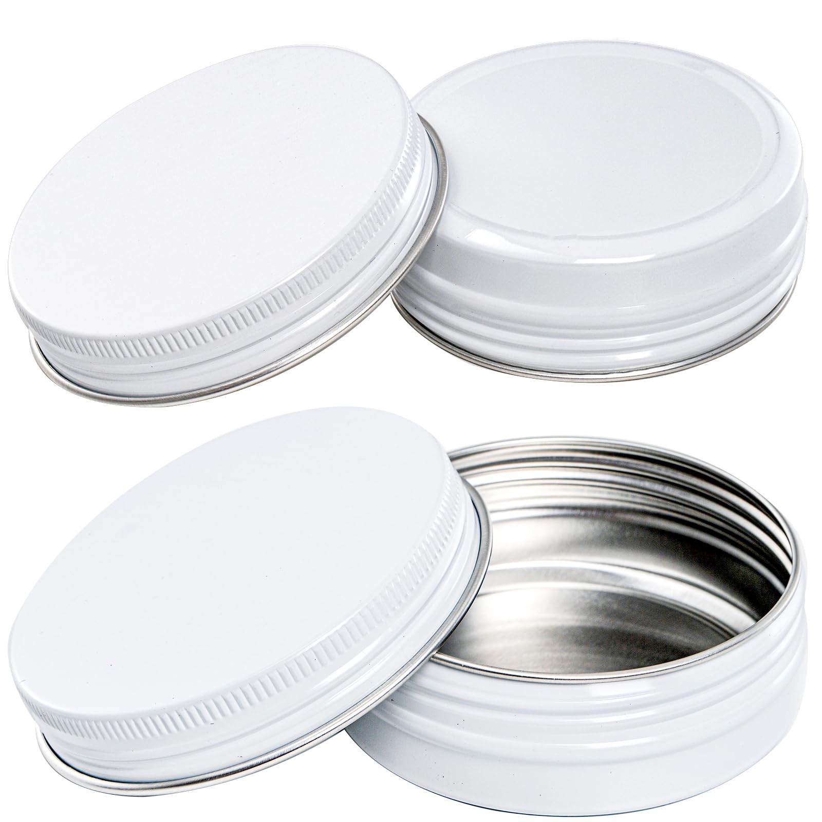 Foraineam 2oz tins perfect for DIY salves, lip balms, and cosmetics.