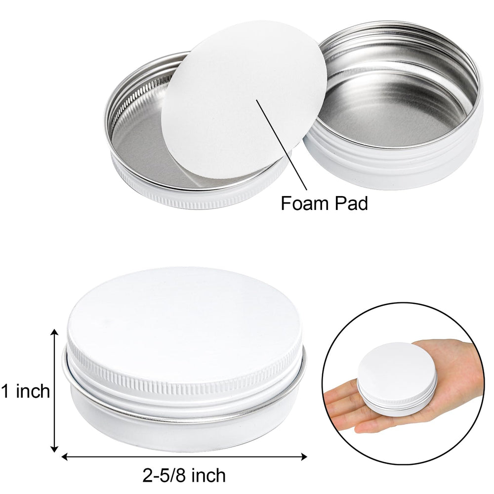 Foraineam lightweight aluminum tin ideal for travel and on-the-go storage.