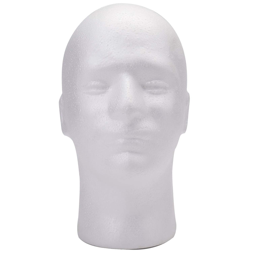 Foraineam male foam head showing bottom hole for secure holder mounting.