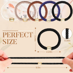 Forenee hair ties no-damage wrist style—wearable as a chic bracelet while staying ready
