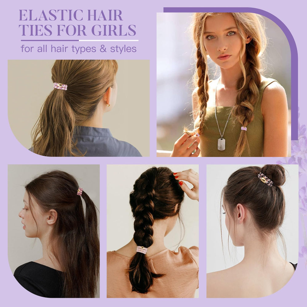 Forenee hair ties set-of-10 offers versatile styling options for different outfits.