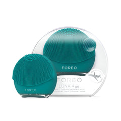 FOREO Luna 4 go 2-zone brush head for precise cleansing across all skin types.
