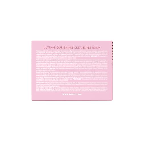 FOREO TWO-PHASE CLEANSING step-balm-to-foam demonstrates two-step routine
