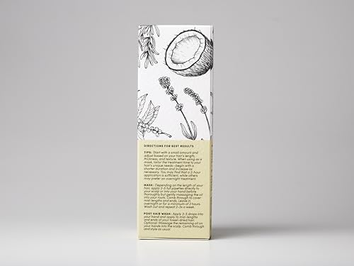 Forest & Shore bottle with wooden spoon for at-home treatment convenience