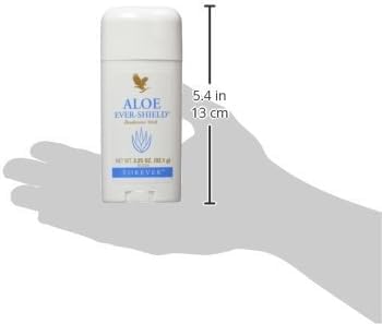 Forever Living Aloe Ever-Shield packaging shown, eco-friendly materials and branding.