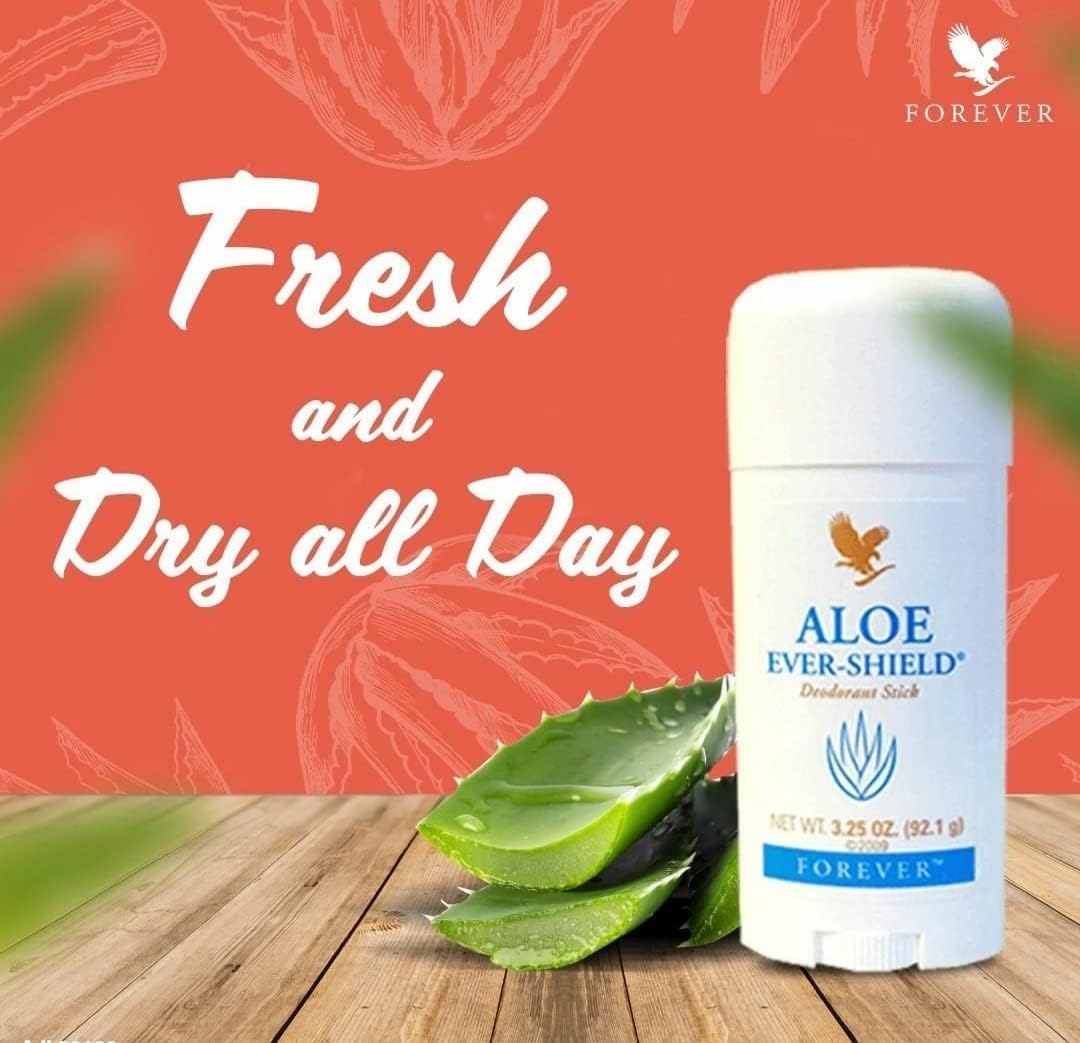 Forever Living Aloe Ever-Shield soothing aloe close-up emphasizes skin-calming care.