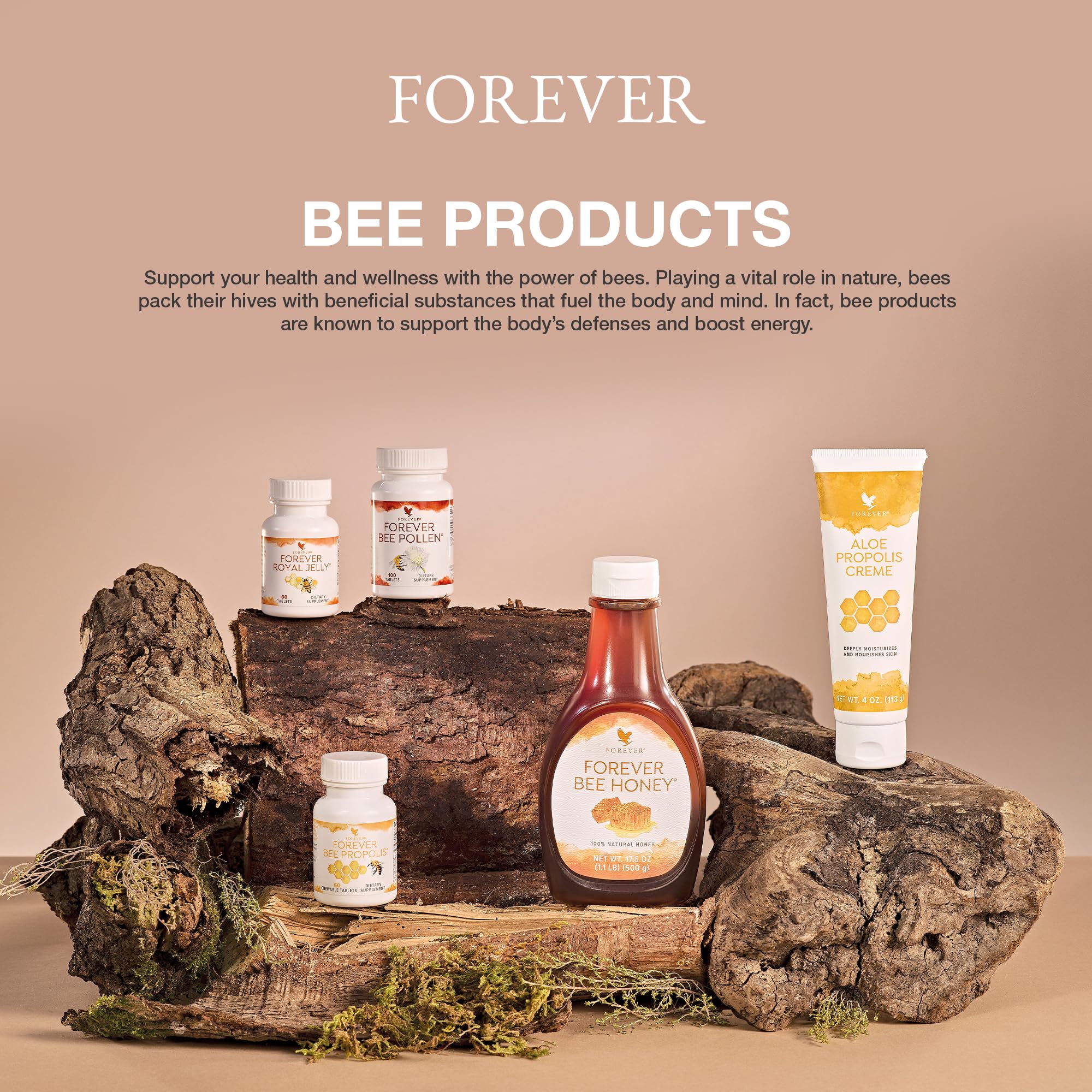 Forever Living Aloe Propolis Creme bottle application demonstrates easy daily moisture