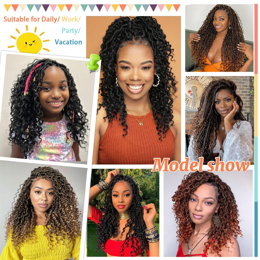 Forevery Goddess Locs lightweight hair, comfortable wear for all-day use.